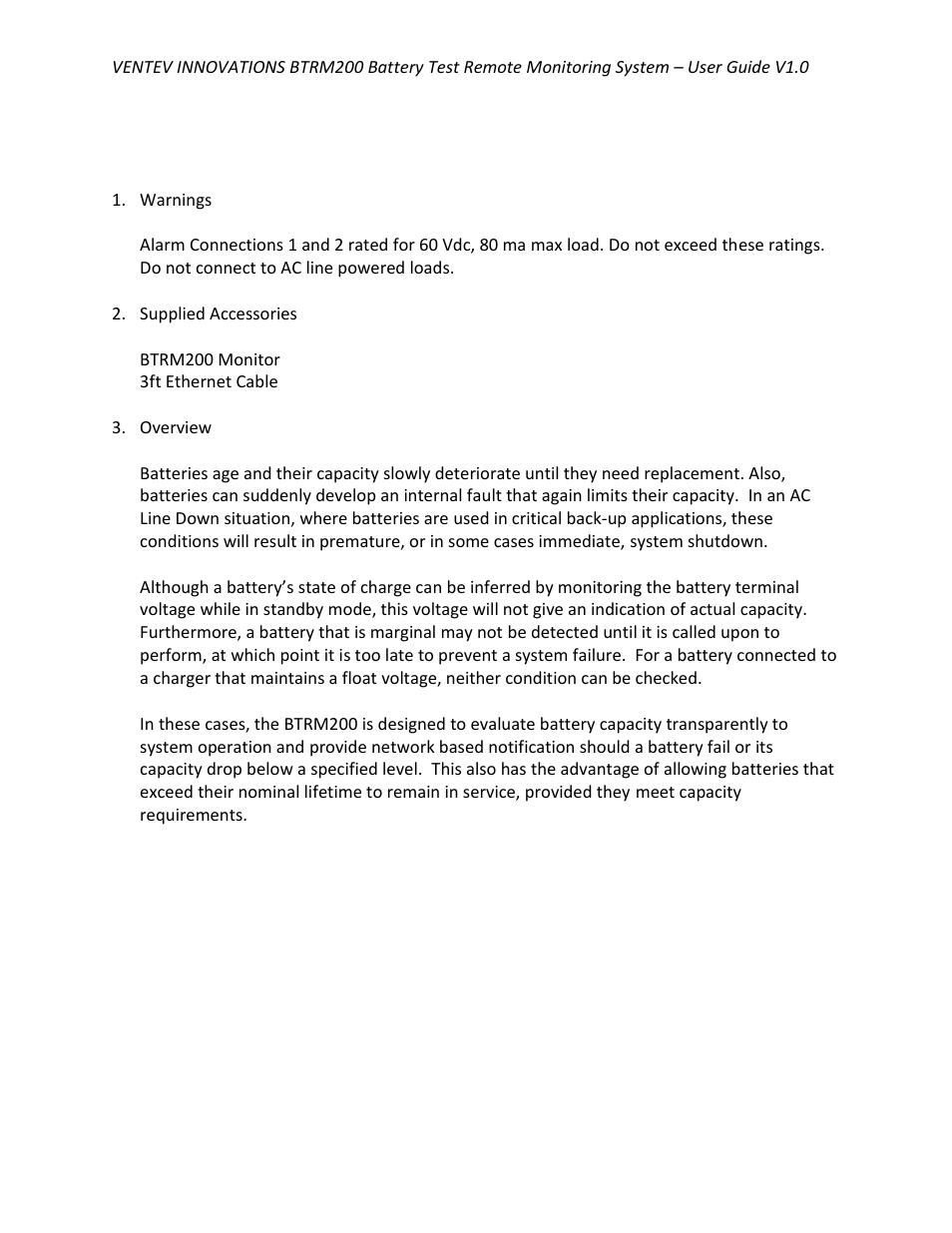 TerraWave BTRM-200 User Manual | Page 4 / 51