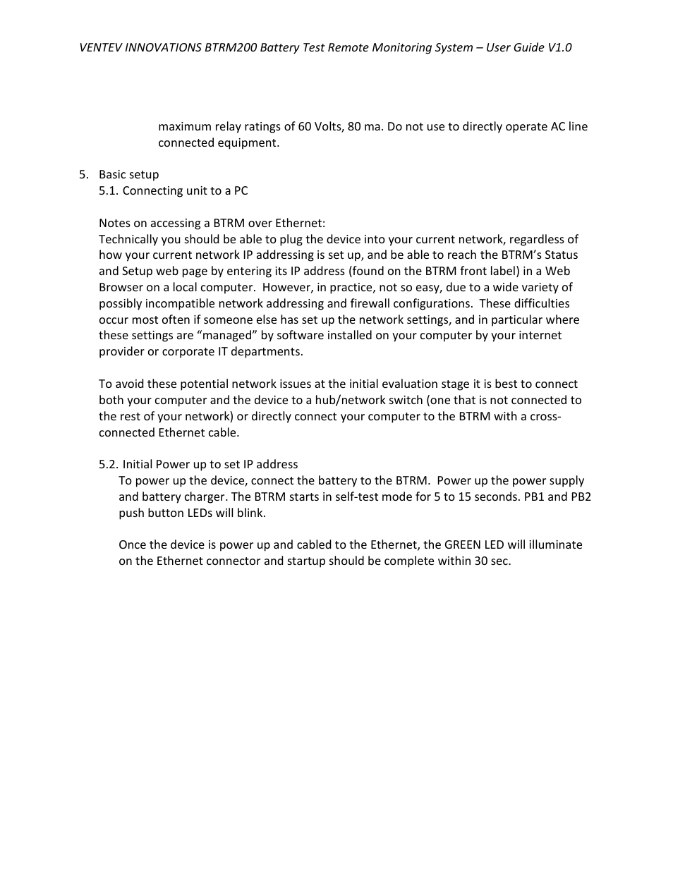 TerraWave BTRM-200 User Manual | Page 6 / 51