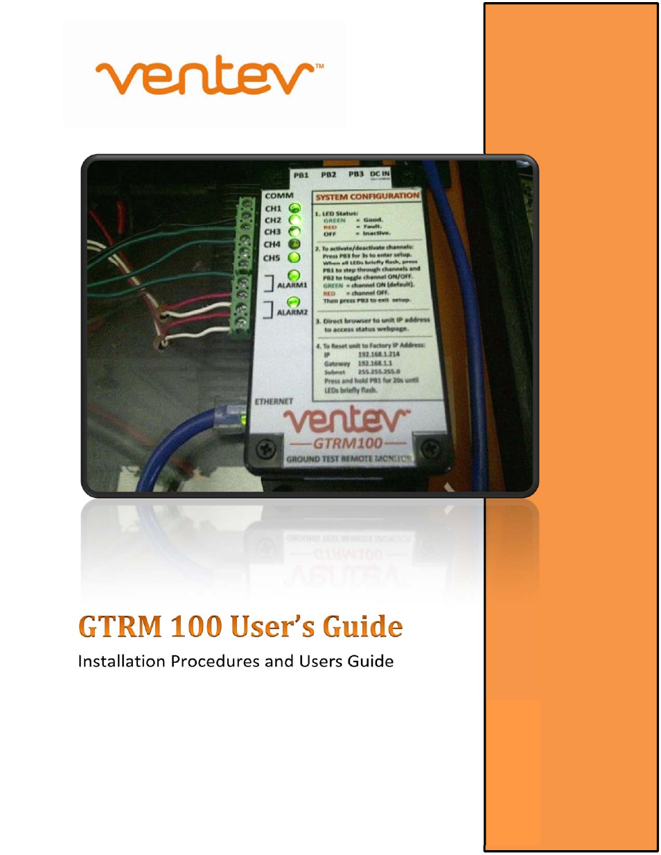 TerraWave GTRM 100 KIT V3.0 User Manual | 37 pages