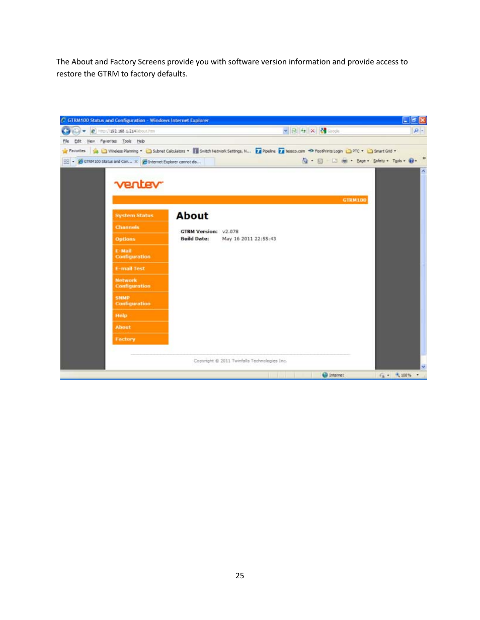 TerraWave GTRM 100 KIT V3.0 User Manual | Page 25 / 37