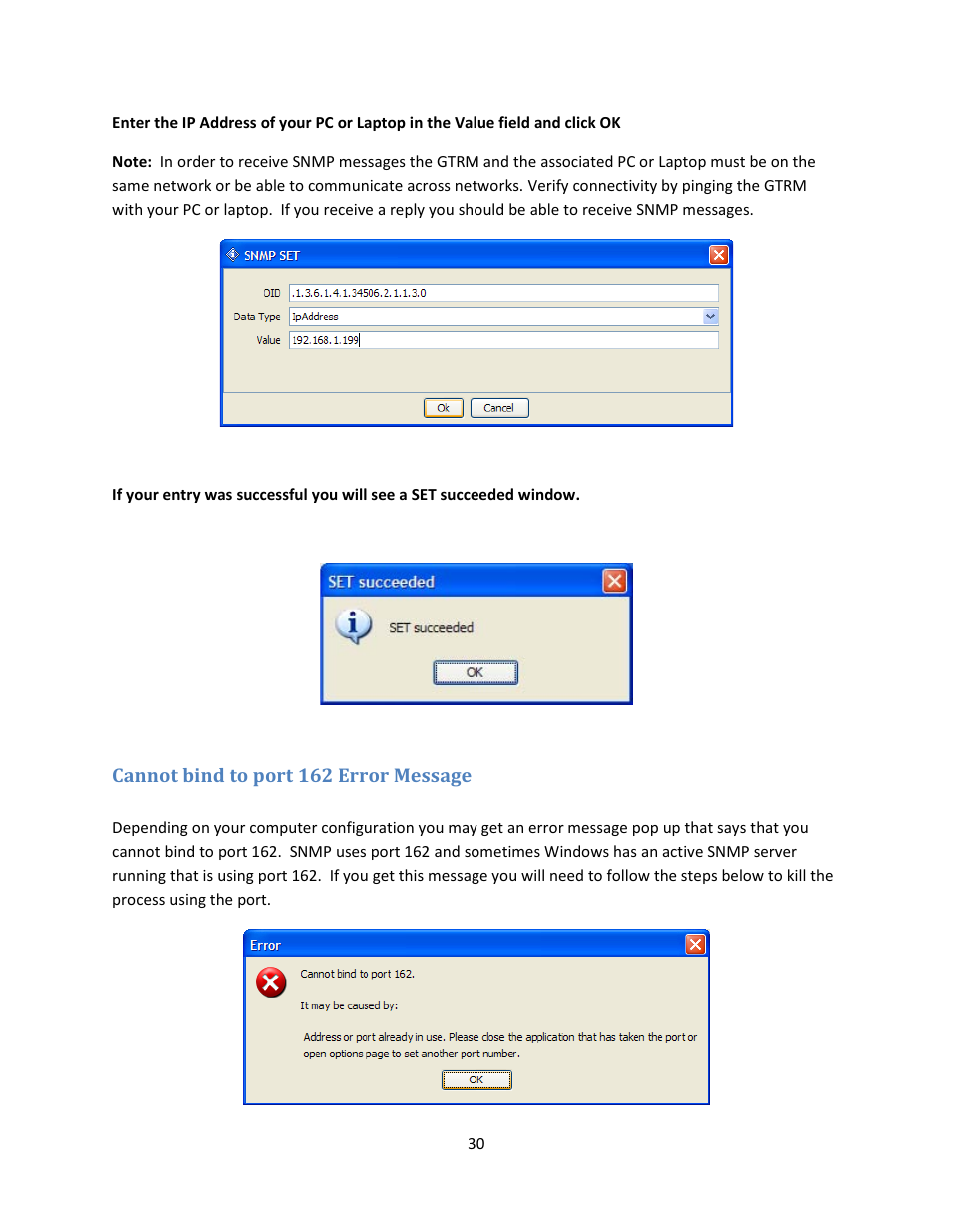 TerraWave GTRM 100 KIT V3.0 User Manual | Page 30 / 37