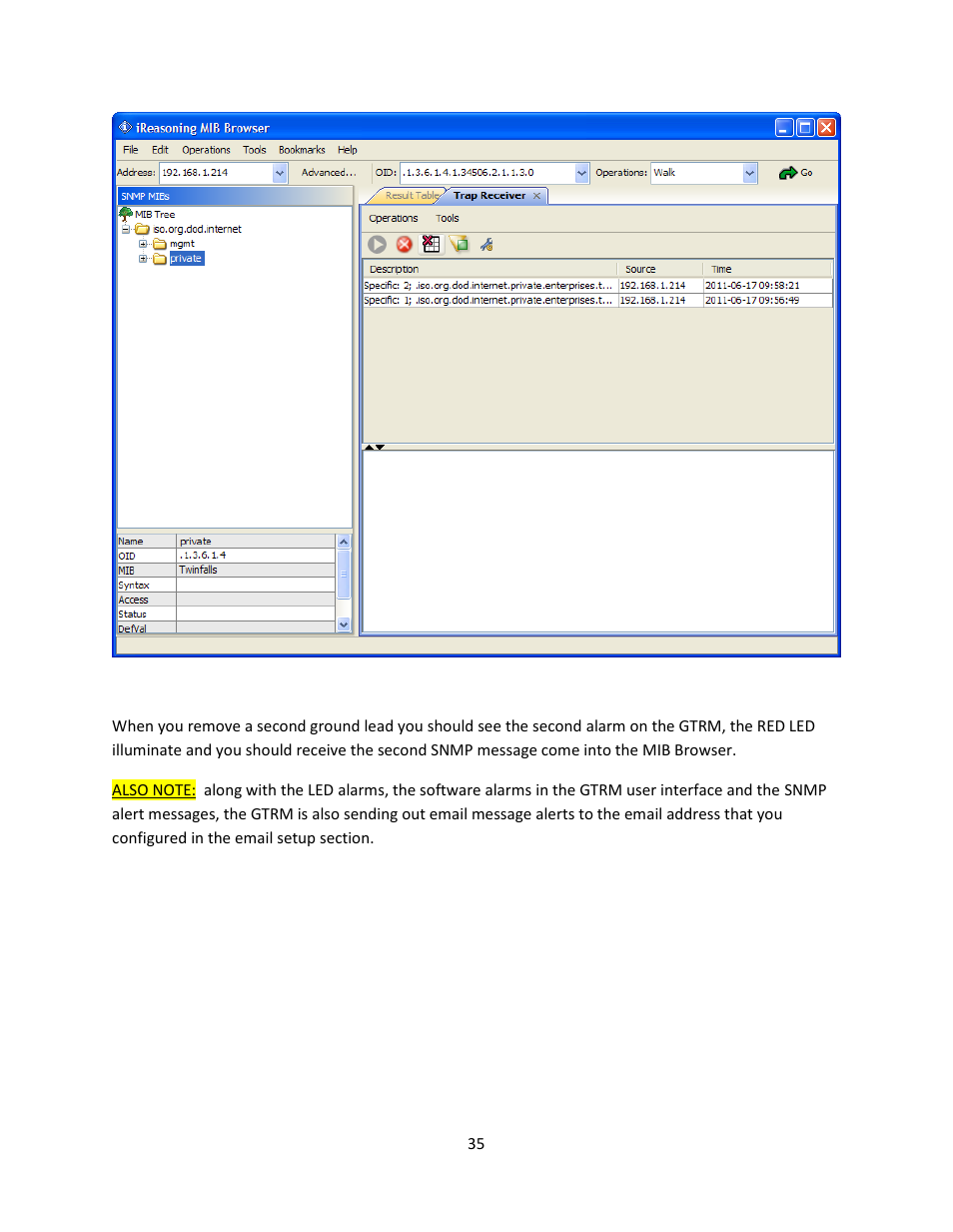 TerraWave GTRM 100 KIT V3.0 User Manual | Page 35 / 37