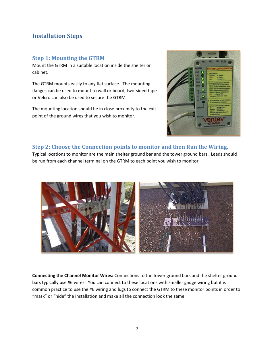 TerraWave GTRM 100 KIT V3.0 User Manual | Page 7 / 37
