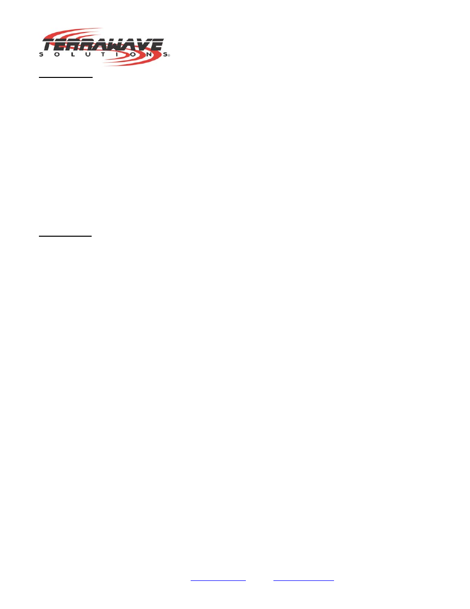 TerraWave TWSD16128PHC User Manual | Page 2 / 12