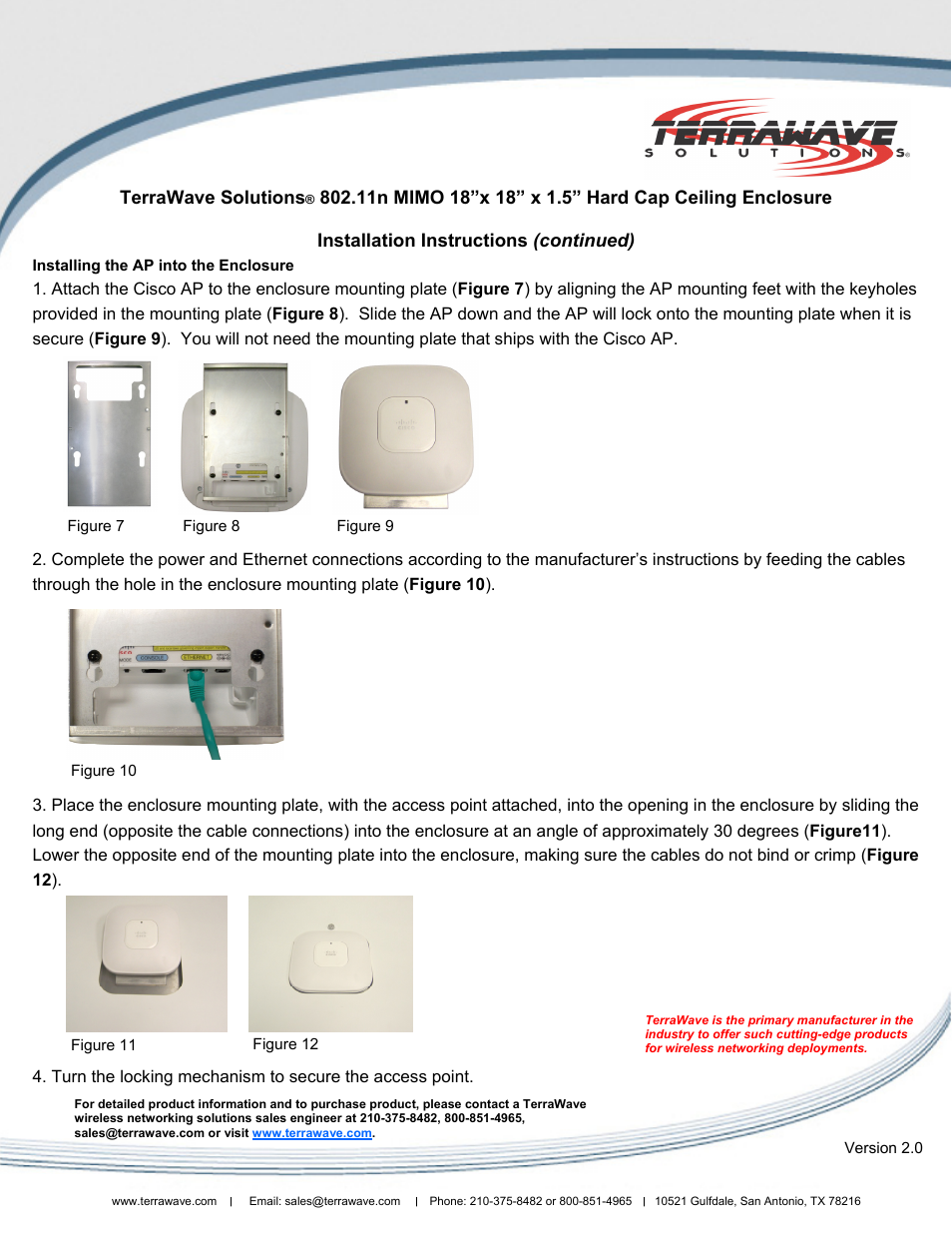 TerraWave TW-HC-1142A User Manual | Page 4 / 4