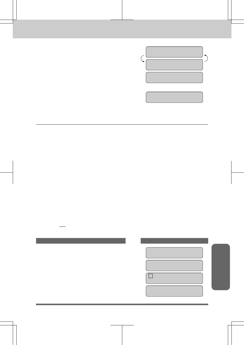 Message center mode settings | Brother MFC 7550MC User Manual | Page 129 / 235
