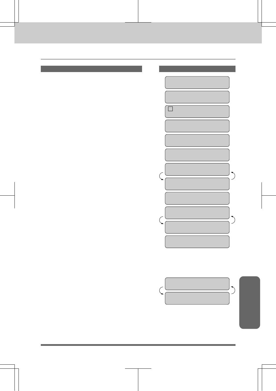 Message center mode settings | Brother MFC 7550MC User Manual | Page 143 / 235