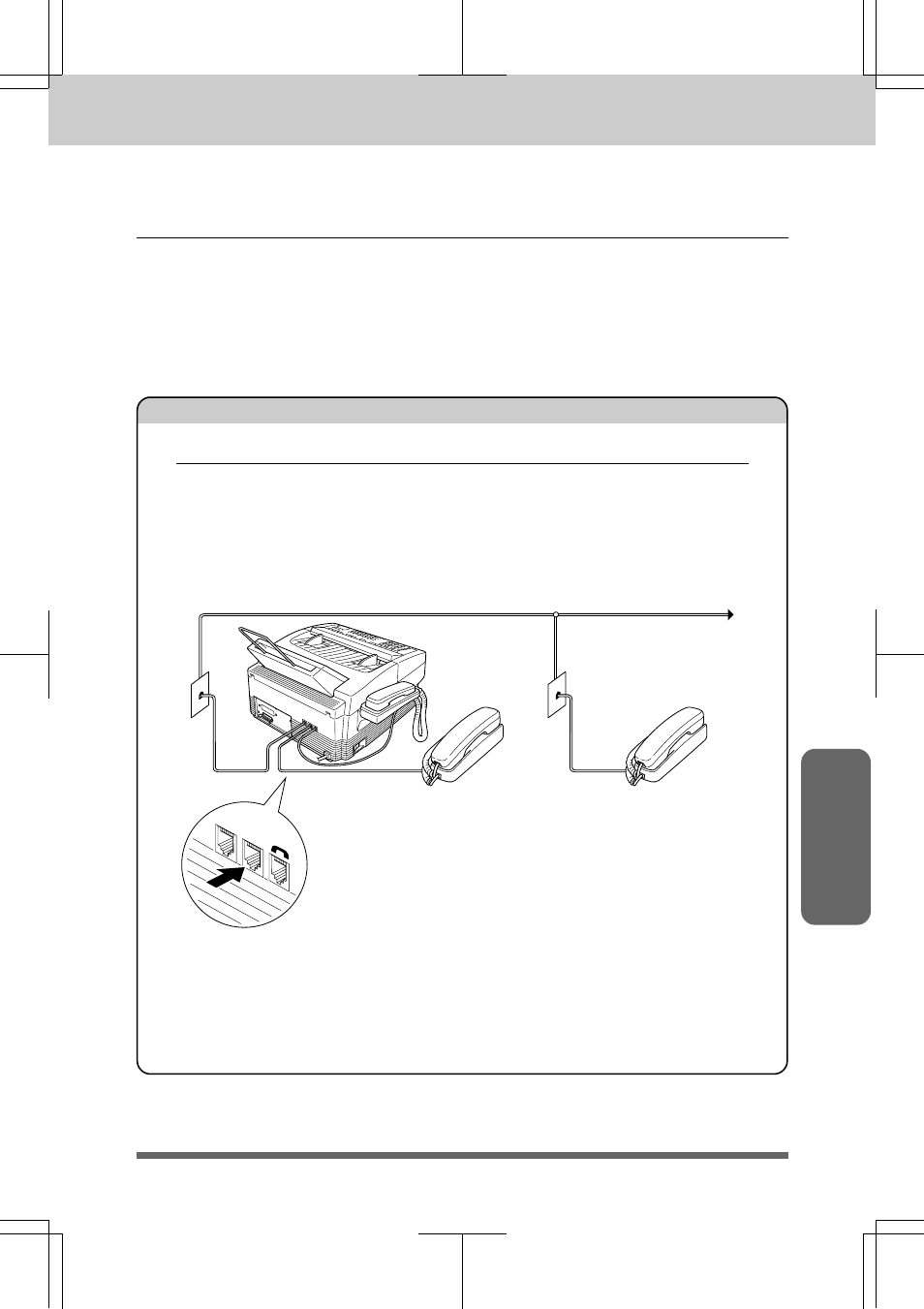 B) remote activation -14, What is remote activation? -14, Connecting an external or extension telephone -14 | Receiving faxes and other calls | Brother MFC 7550MC User Manual | Page 87 / 235