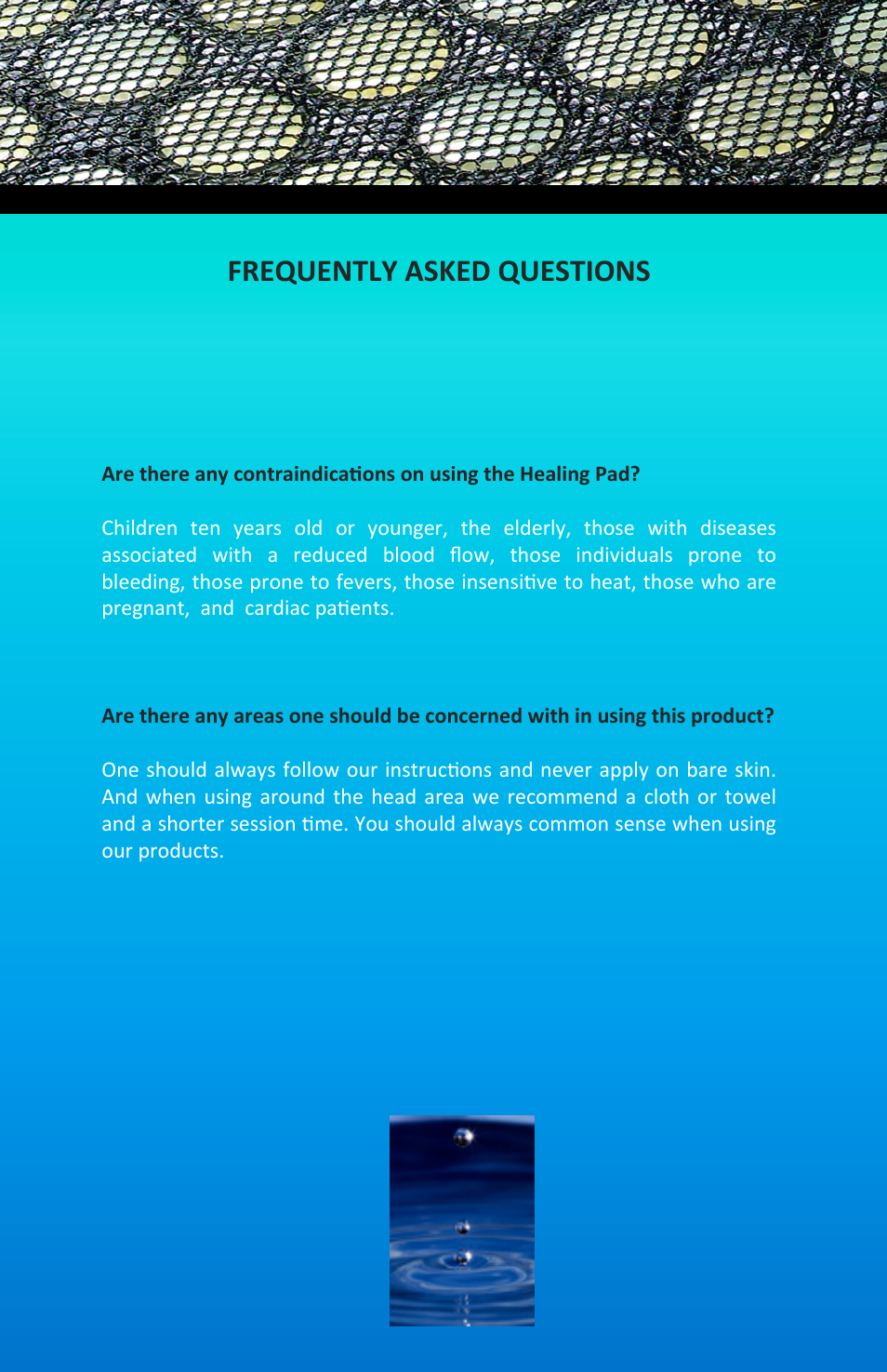Frequently asked questions | Therasage Mini Instant Calmer User Manual | Page 8 / 12
