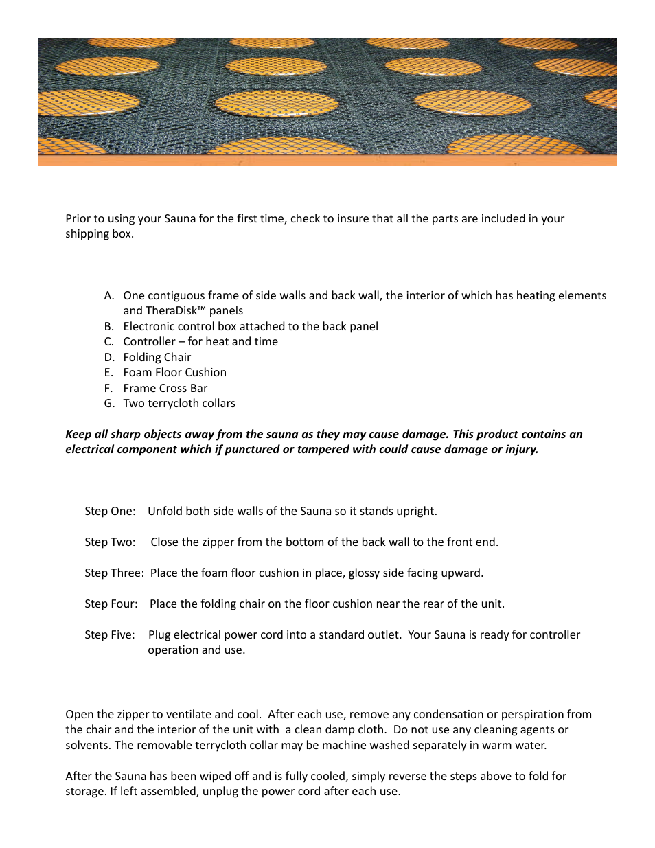 Slide number 4, The elite task office chair, With far infrared heat | Therasage Portable Sauna User Manual | Page 4 / 11