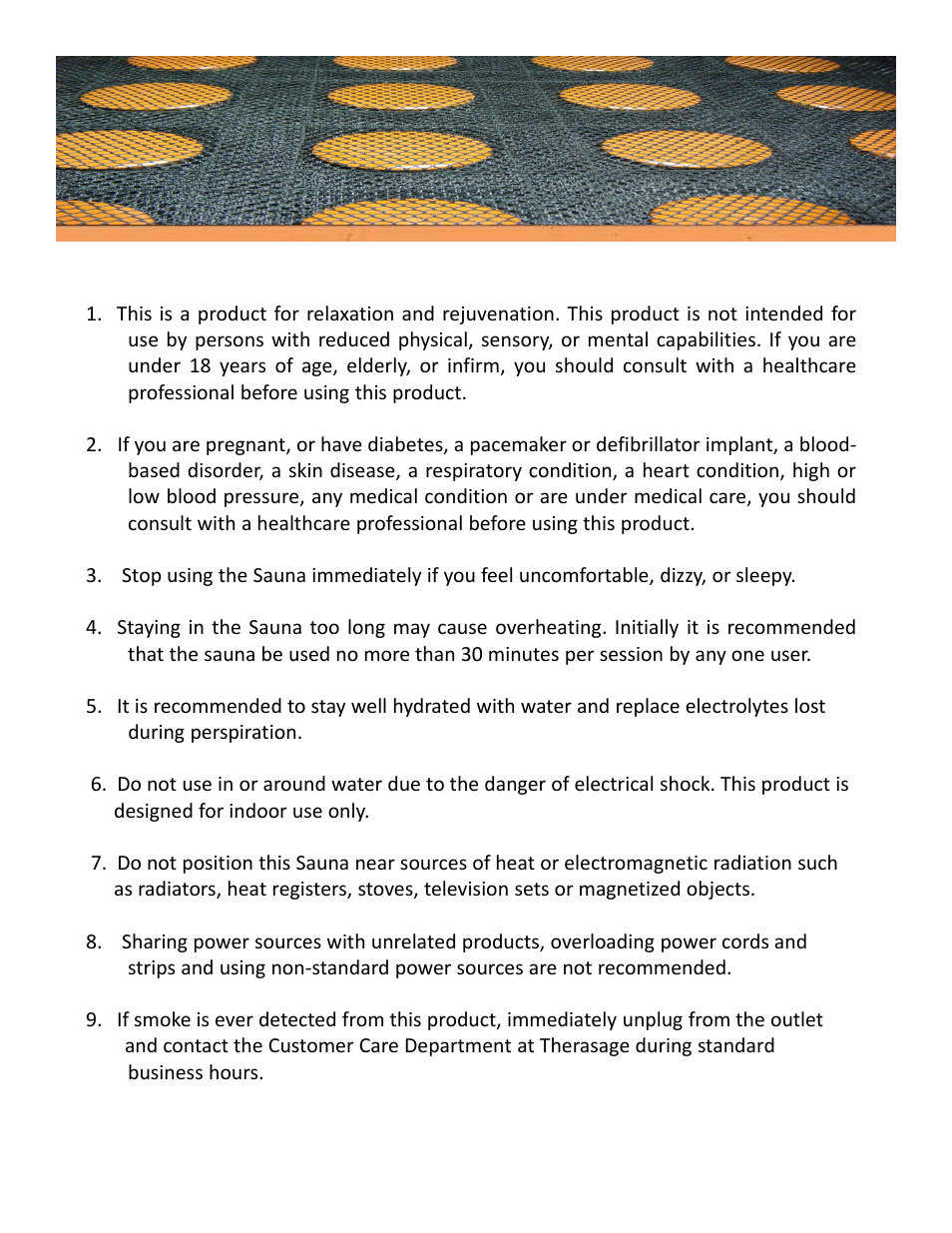 Slide number 6, The elite task office chair, With far infrared heat | Therasage Portable Sauna User Manual | Page 6 / 11