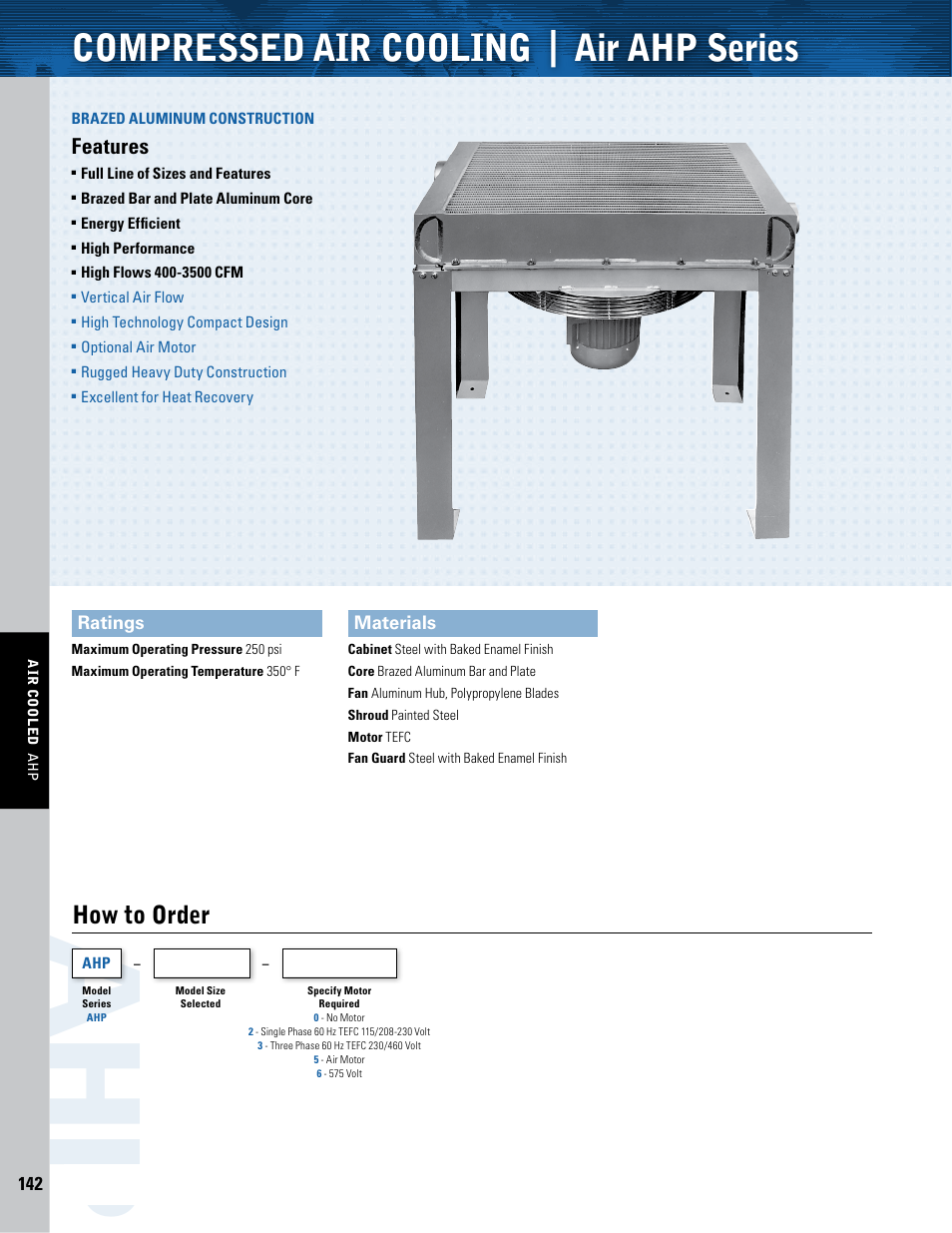 Thermal Transfer Systems Air AHP Series User Manual | 4 pages