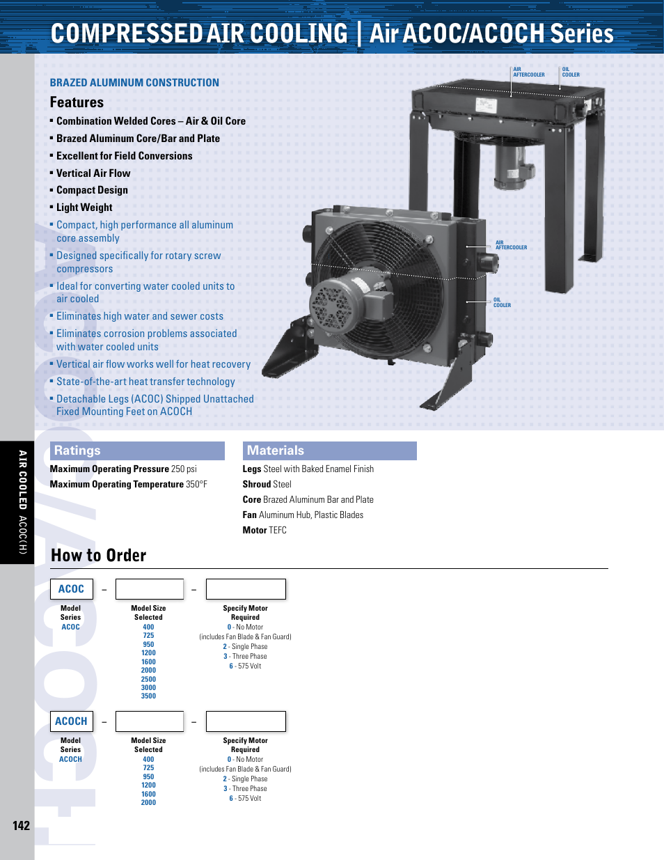 Thermal Transfer Systems Air ACOC Series User Manual | 4 pages