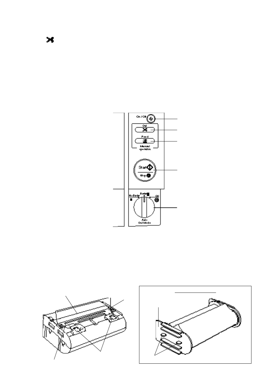 Control panel, Film cartridge | Brother LX-910D User Manual | Page 10 / 50