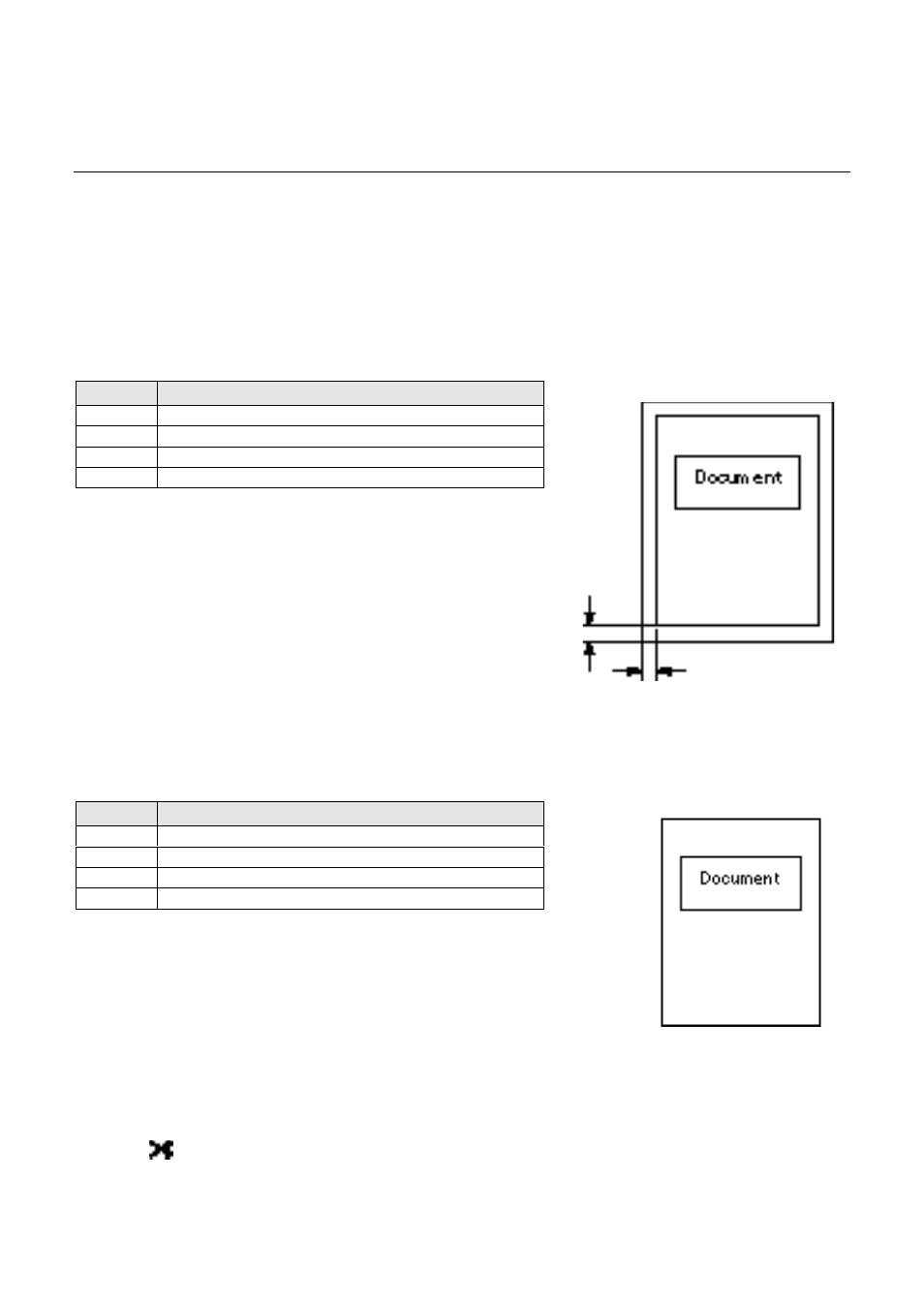 Define cutting position, Auto cut mode – border, Auto cut mode – no border | Auto cut mode – off (for sensitive documents) | Brother LX-910D User Manual | Page 24 / 50