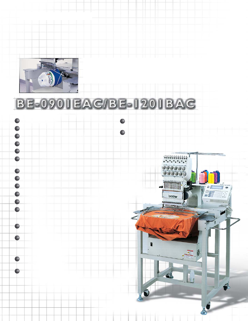 Brother BE-1201BAC User Manual | Page 2 / 4