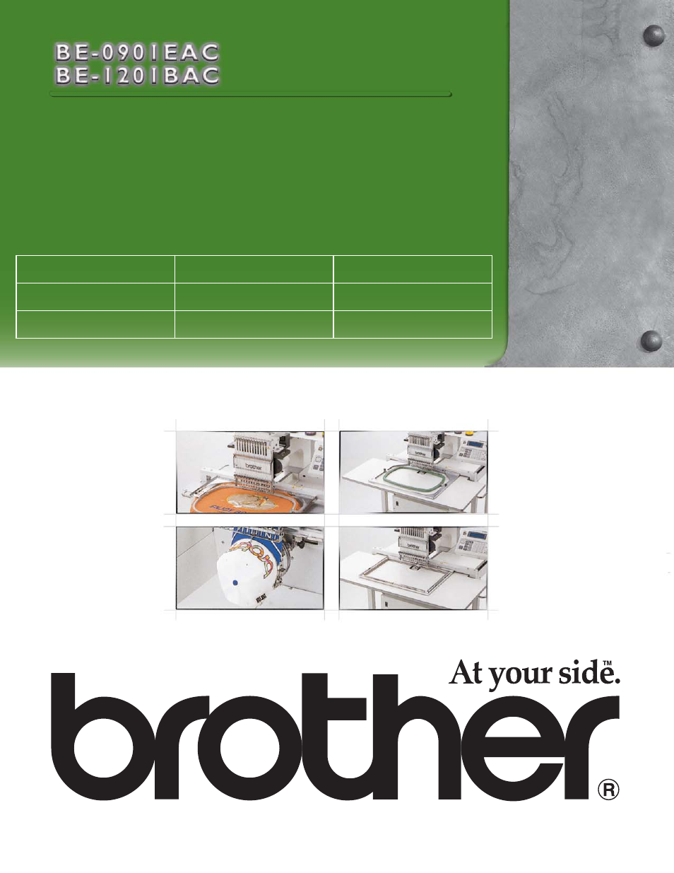 Product specifications | Brother BE-1201BAC User Manual | Page 4 / 4