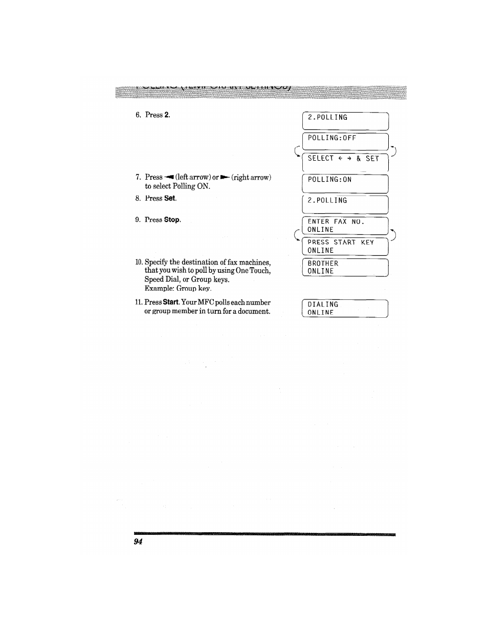 Brother MFC4550 PLUS User Manual | Page 106 / 206