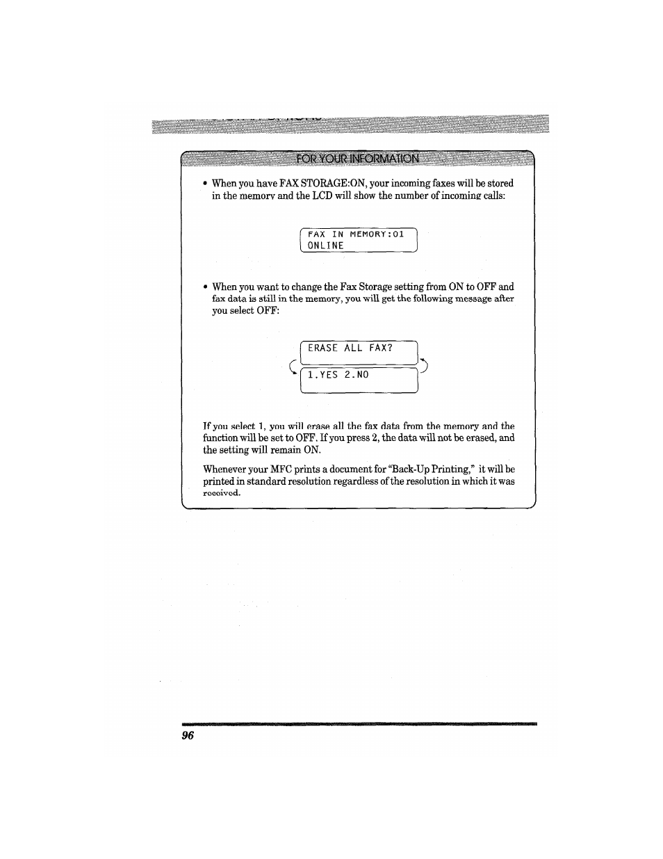 Brother MFC4550 PLUS User Manual | Page 108 / 206