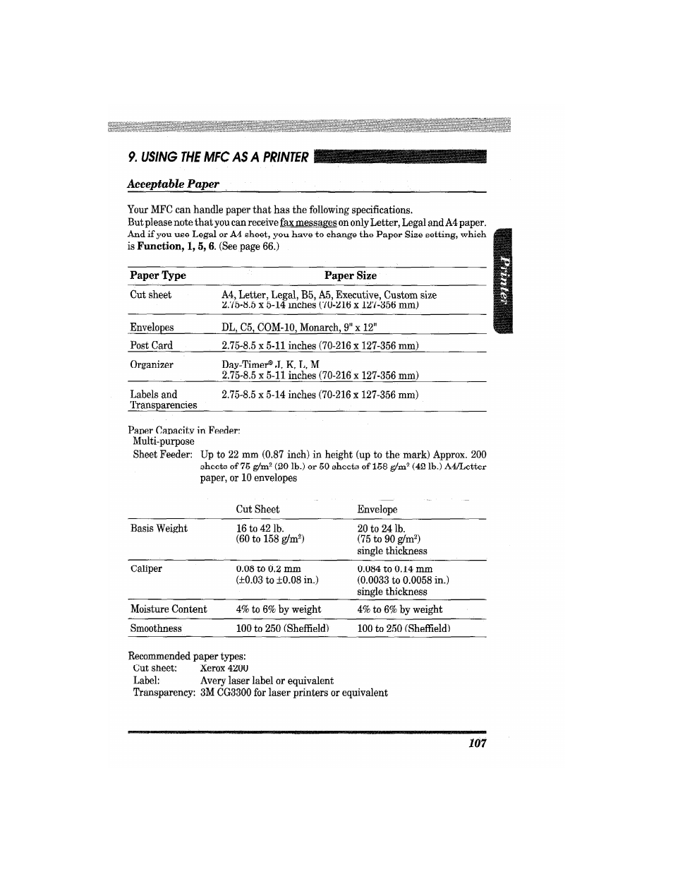 Brother MFC4550 PLUS User Manual | Page 119 / 206