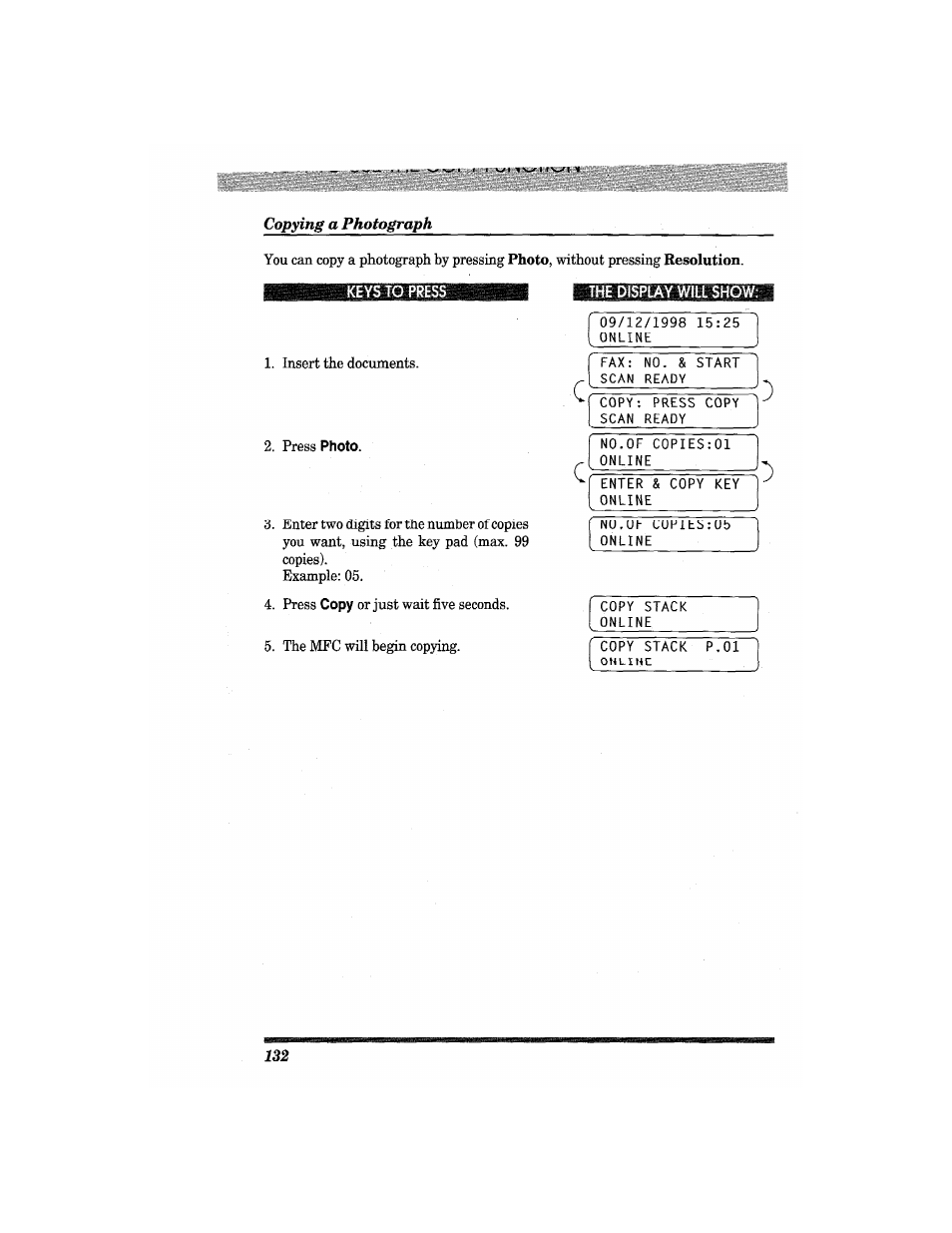 Brother MFC4550 PLUS User Manual | Page 144 / 206