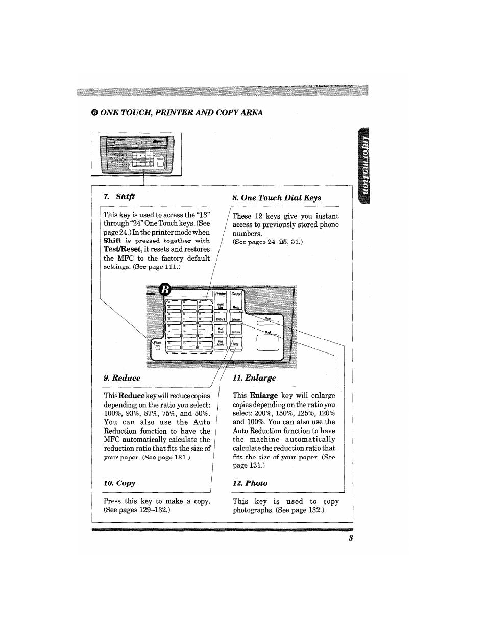 This, Page 131.), Shift | Brother MFC4550 PLUS User Manual | Page 15 / 206