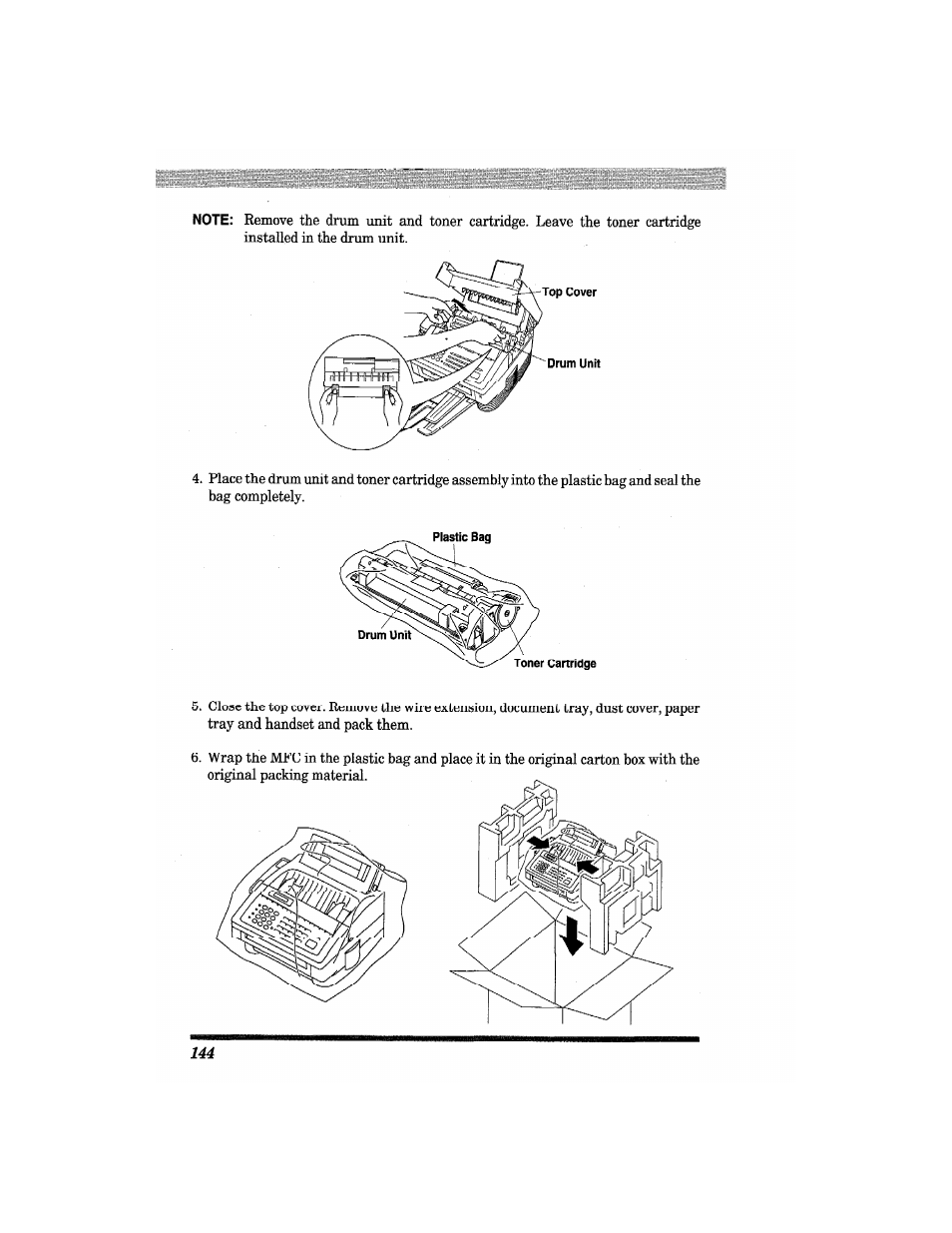 Brother MFC4550 PLUS User Manual | Page 156 / 206