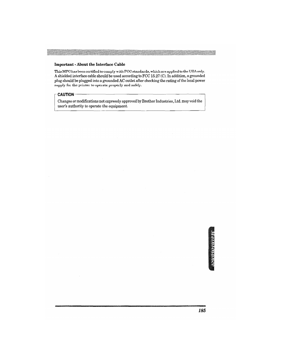 Brother MFC4550 PLUS User Manual | Page 197 / 206