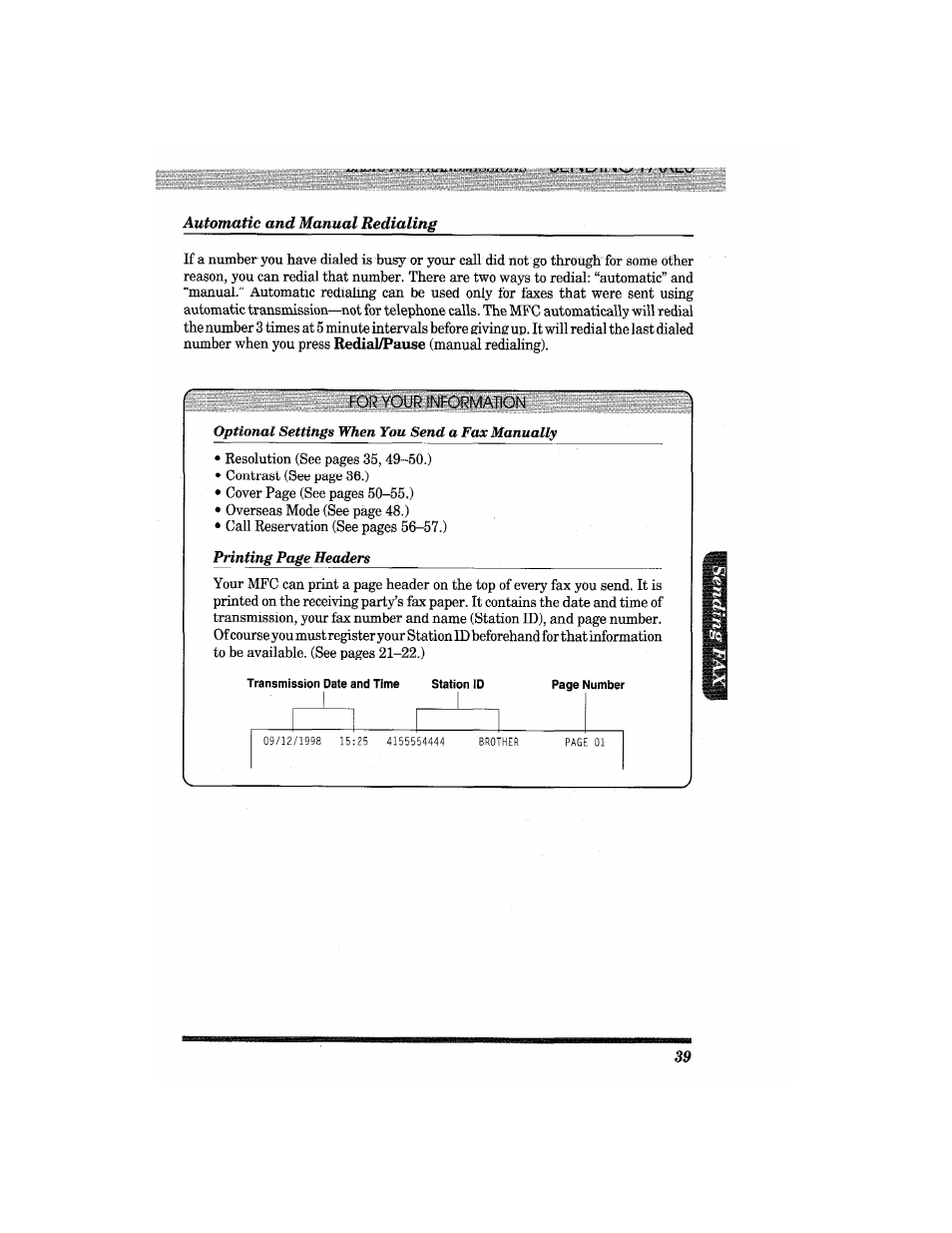 Brother MFC4550 PLUS User Manual | Page 51 / 206