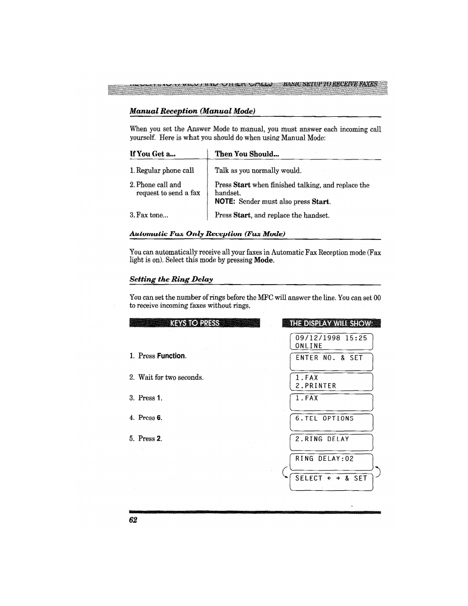 Brother MFC4550 PLUS User Manual | Page 74 / 206