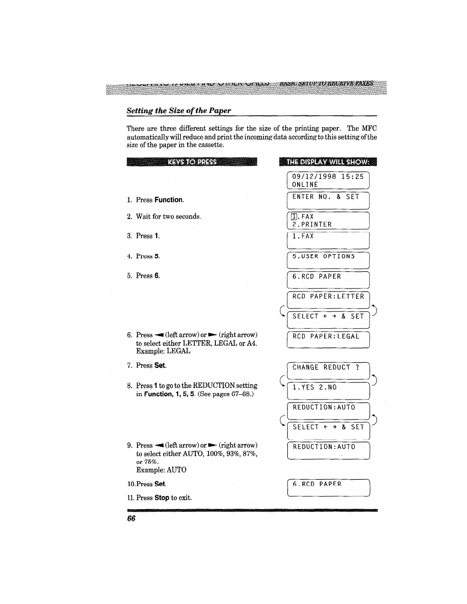 Brother MFC4550 PLUS User Manual | Page 78 / 206