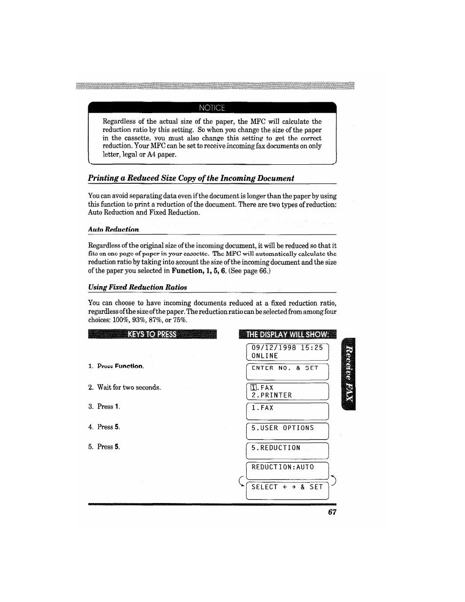 Brother MFC4550 PLUS User Manual | Page 79 / 206