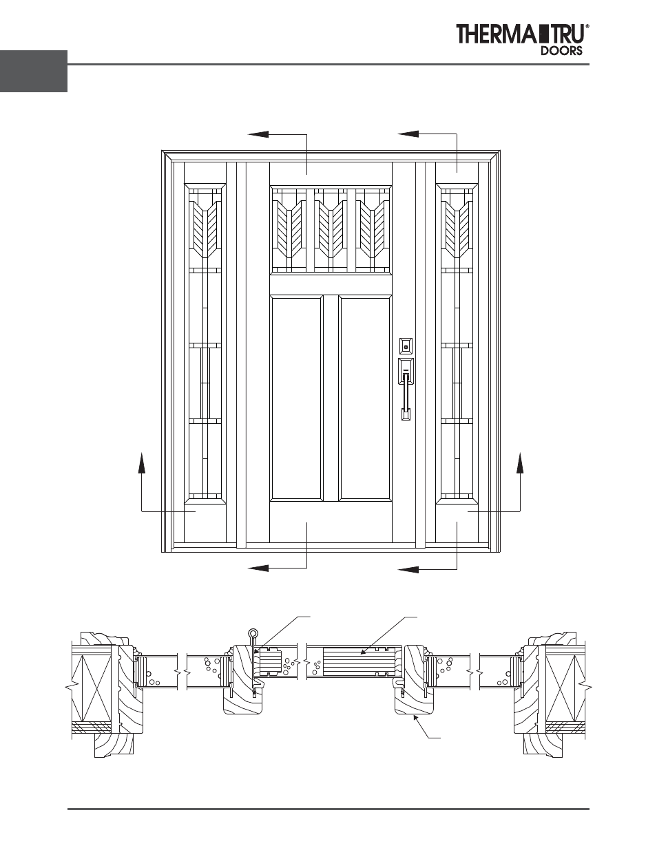 Classic-craft american style | Therma-Tru ARCH 2 Architectural Details - U1 Revised User Manual | Page 24 / 98