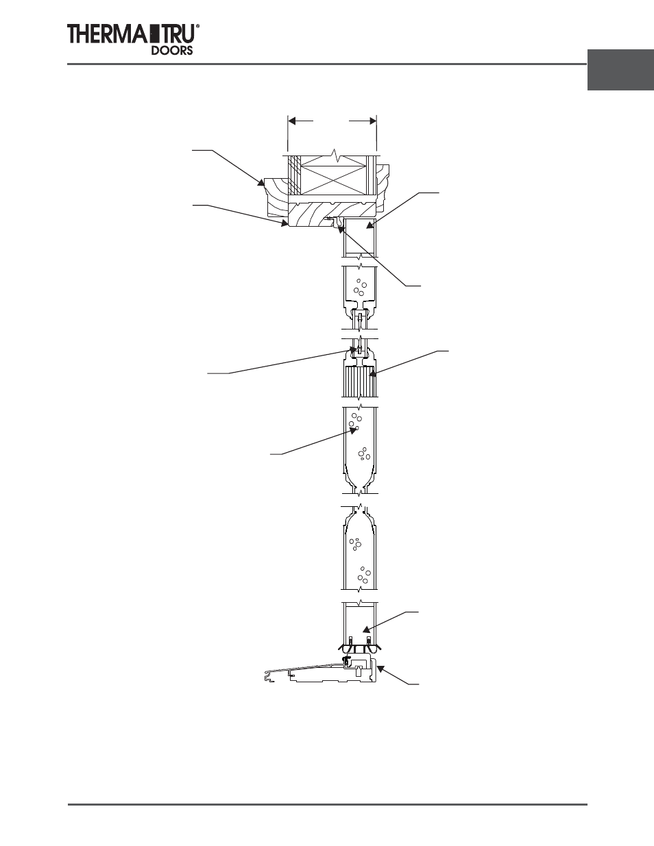 Classic-craft american style 8/0 | Therma-Tru ARCH 2 Architectural Details - U1 Revised User Manual | Page 27 / 98