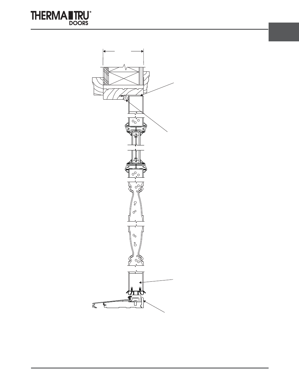 Classic-craft canvas style | Therma-Tru ARCH 2 Architectural Details - U1 Revised User Manual | Page 33 / 98