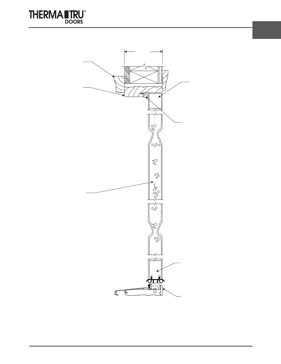 Classic-craft rustic 8/0 | Therma-Tru ARCH 2 Architectural Details - U1 Revised User Manual | Page 51 / 98