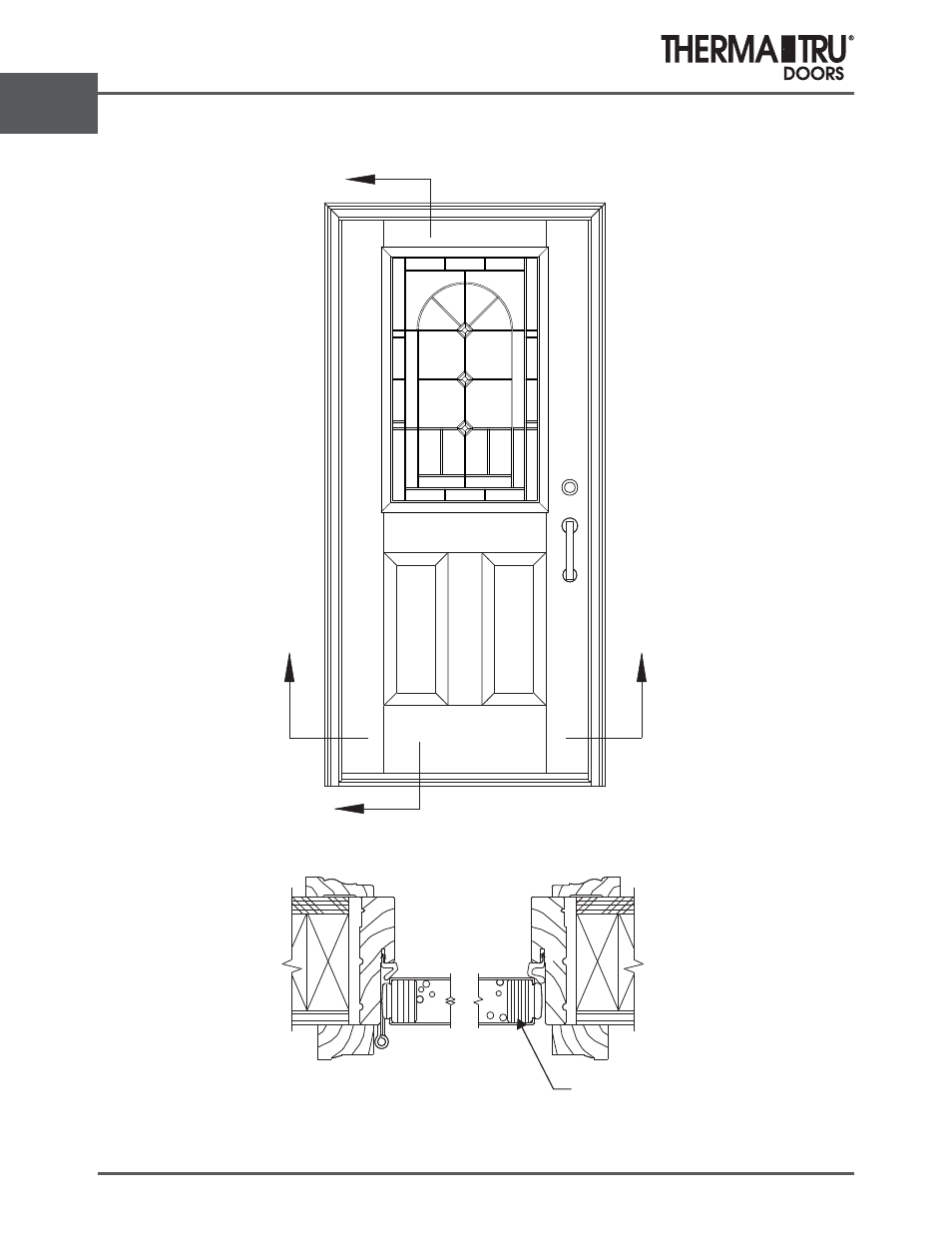 Smooth-star | Therma-Tru ARCH 2 Architectural Details - U1 Revised User Manual | Page 72 / 98