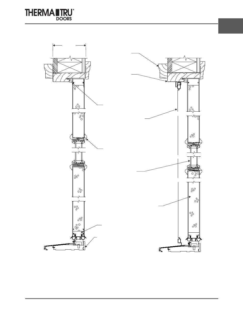 Smooth-star | Therma-Tru ARCH 2 Architectural Details - U1 Revised User Manual | Page 75 / 98