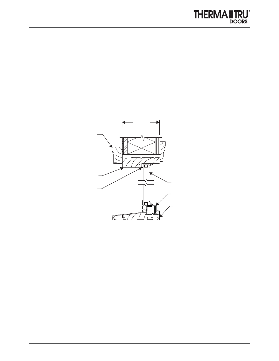 Direct set sidelite | Therma-Tru ARCH 2 Architectural Details - U1 Revised User Manual | Page 98 / 98