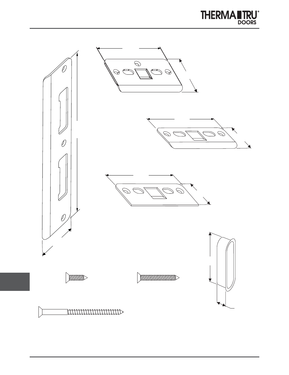 Therma-Tru COMP 14 Hardware - U1 Revised User Manual | Page 14 / 26