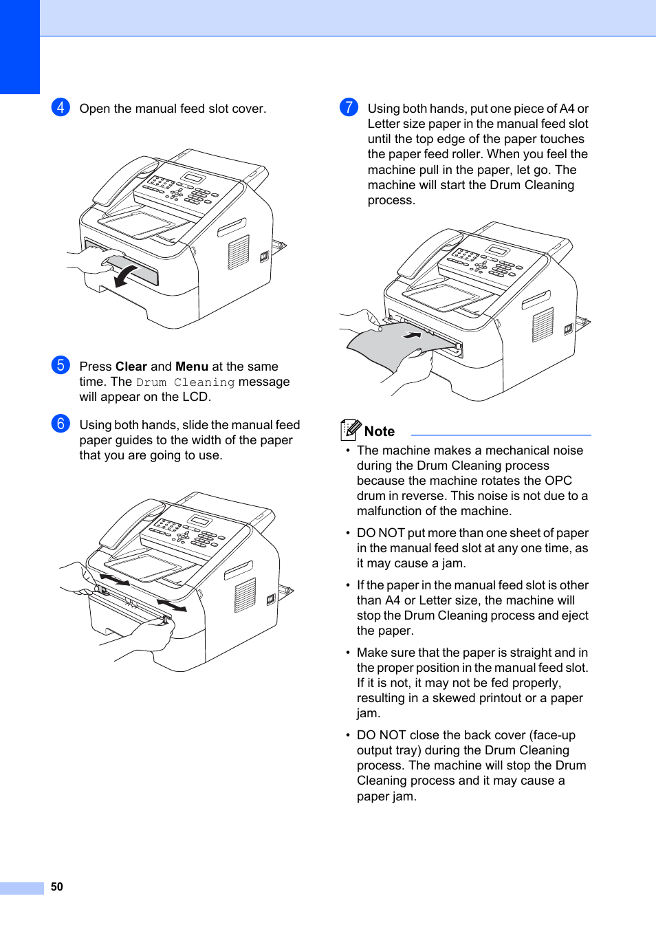 Brother FAX-2840 User Manual | Page 56 / 72