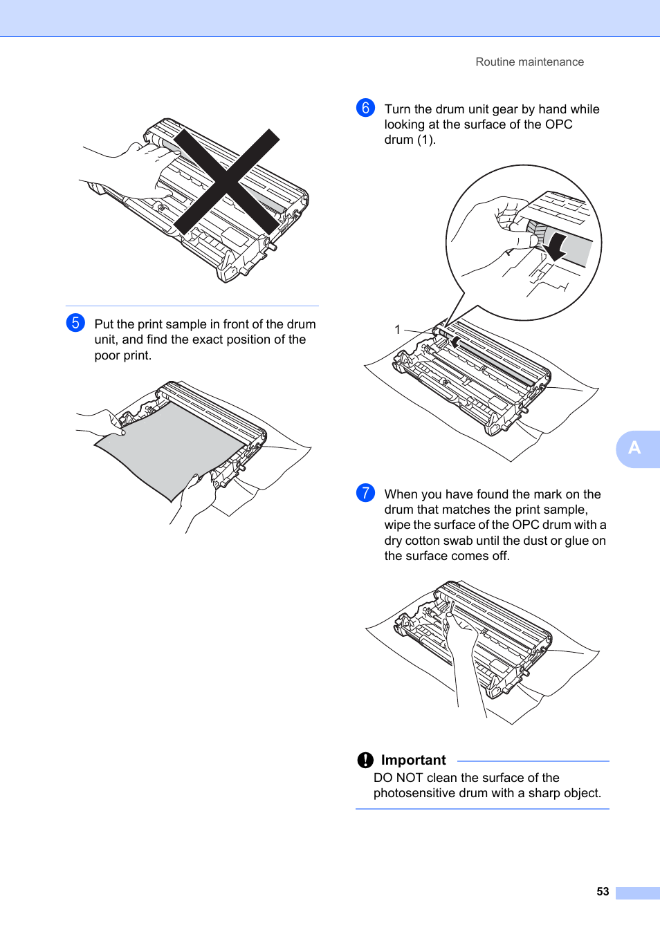 Important | Brother FAX-2840 User Manual | Page 59 / 72