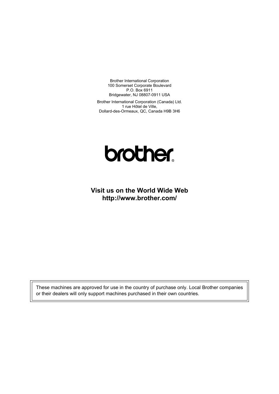 Brother FAX-2840 User Manual | Page 72 / 72