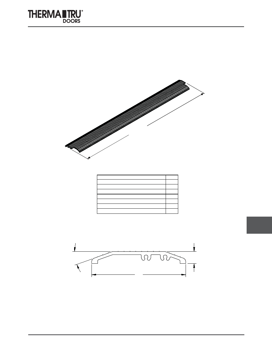 Adjusta-fit, 2 public access sill | Therma-Tru COMP 12 Sills - U1 Revised User Manual | Page 17 / 21