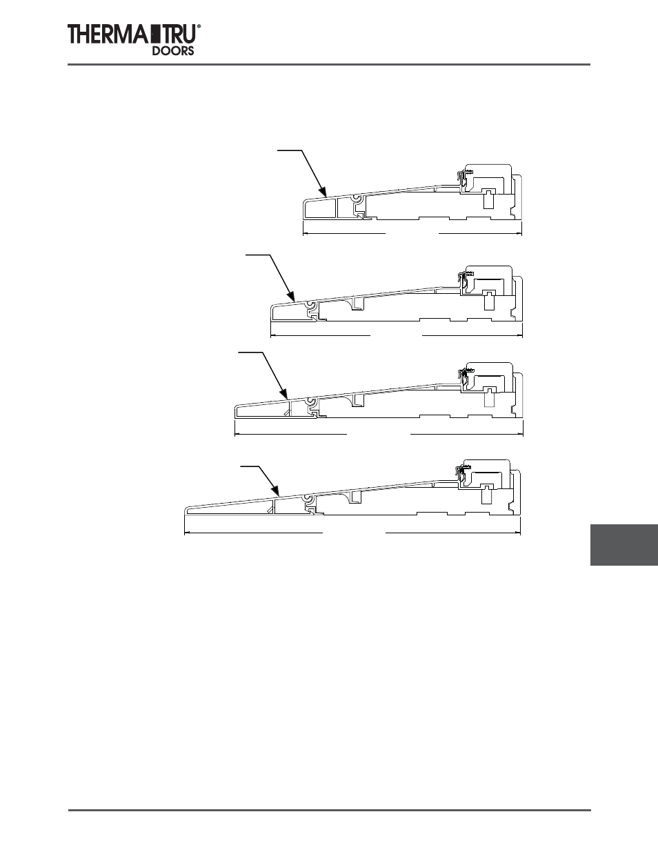 Therma-Tru COMP 12 Sills - U1 Revised User Manual | Page 7 / 21