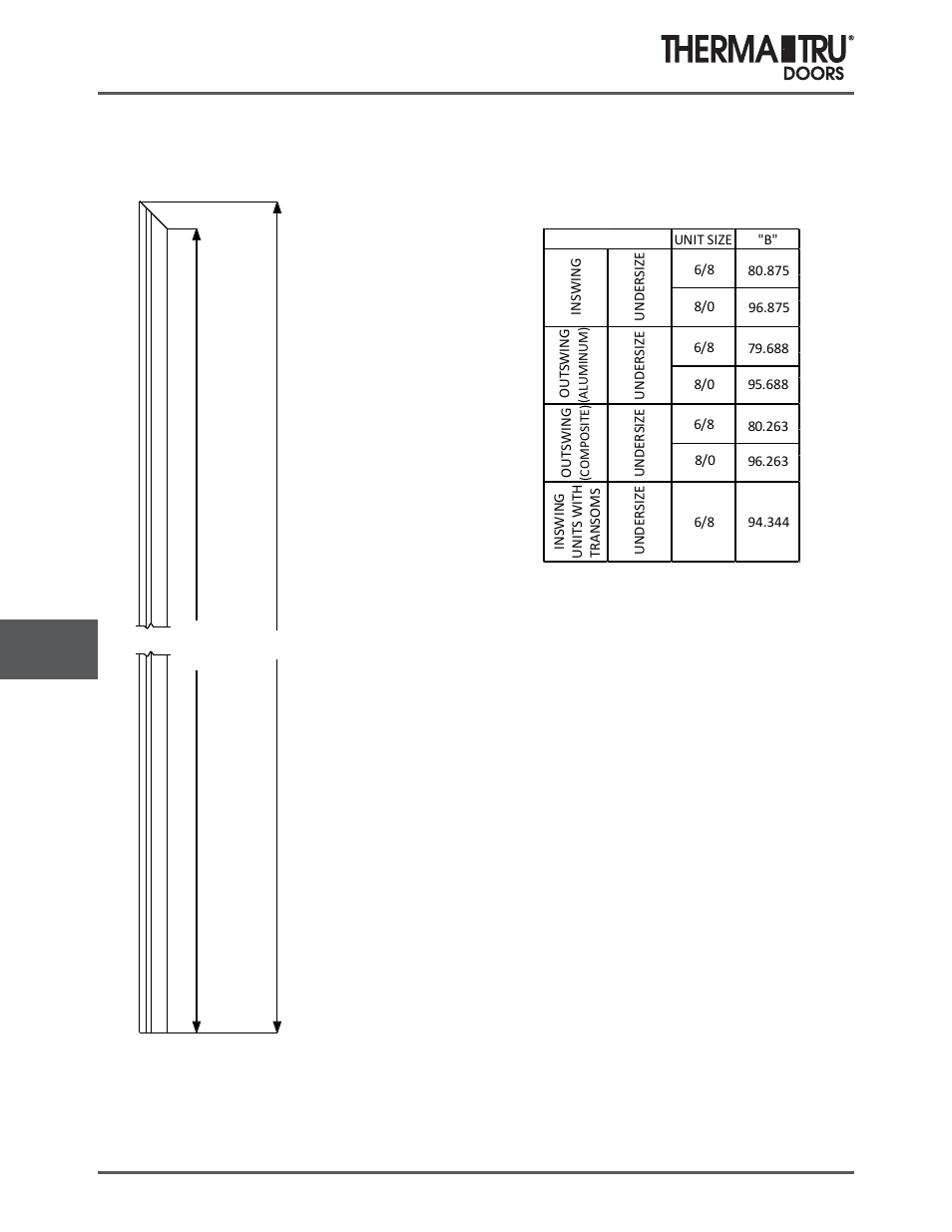 Brickmould | Therma-Tru COMP 10 Frame Parts - U1 Revised User Manual | Page 26 / 32