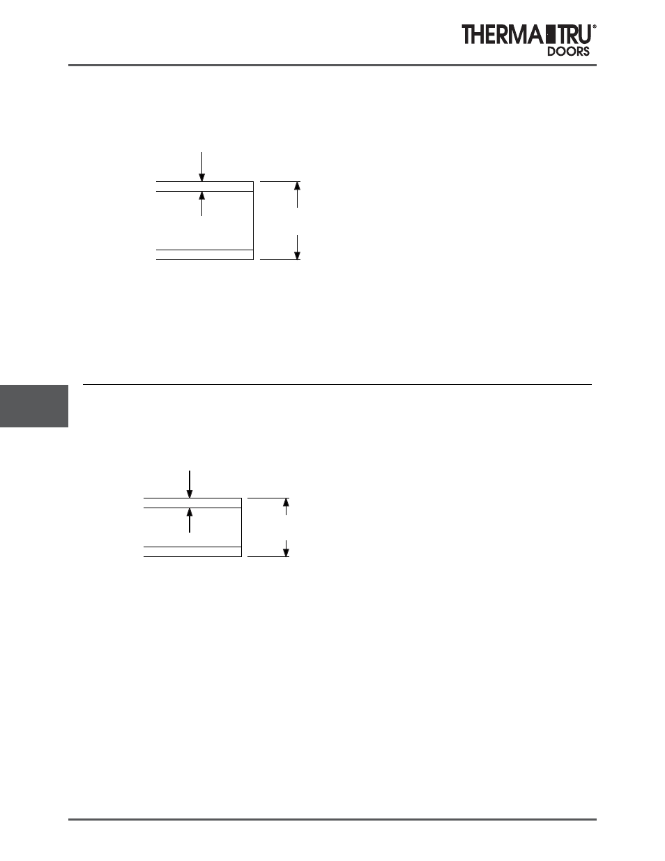 Classic-craft glass sandwich thickness, Classic craft framed ig’s, Classic craft flush glazed ig’s | Therma-Tru COMP 9 Lite Frames and Glass Specs - U1 Revised User Manual | Page 14 / 24