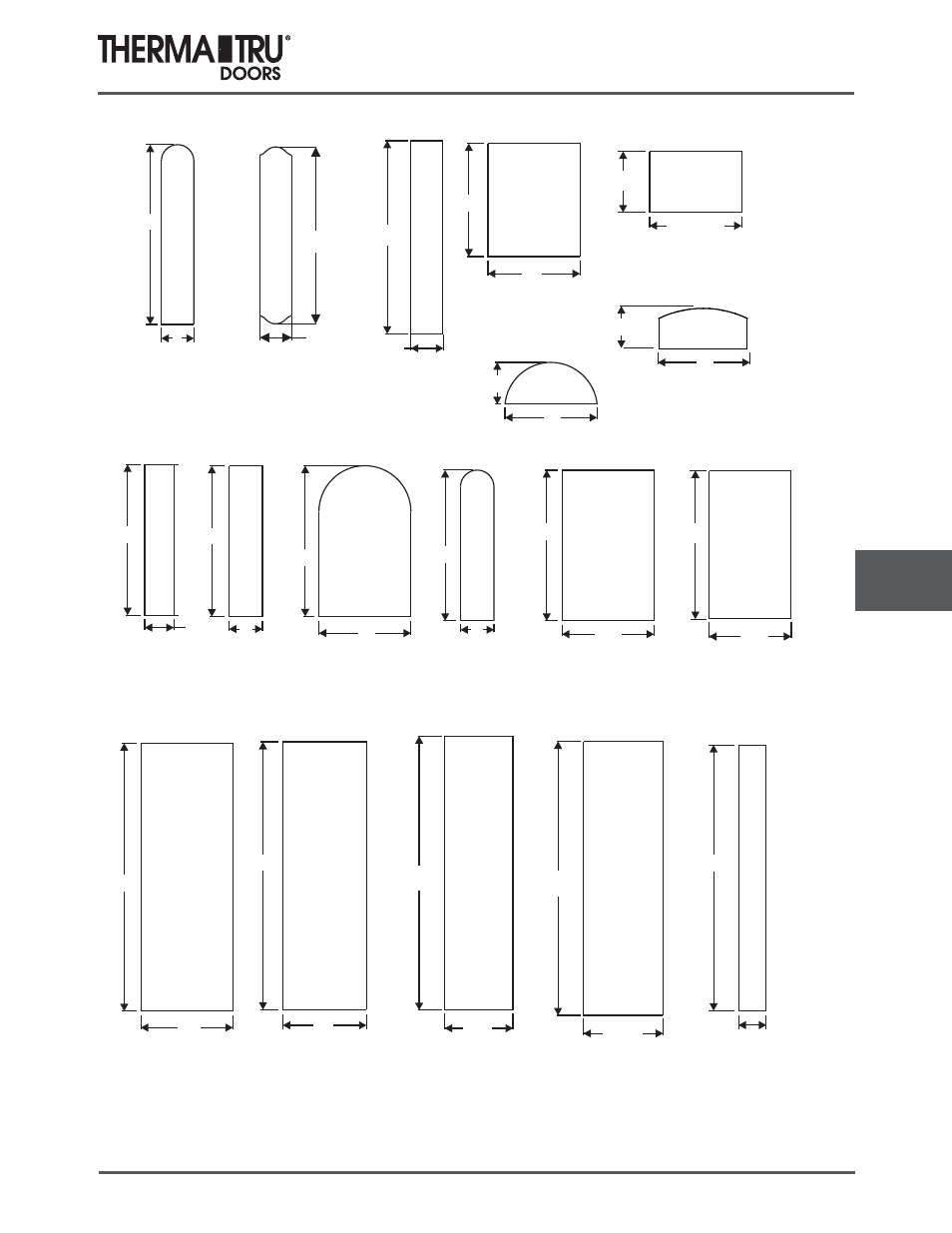 Therma-Tru COMP 9 Lite Frames and Glass Specs - U1 Revised User Manual | Page 21 / 24