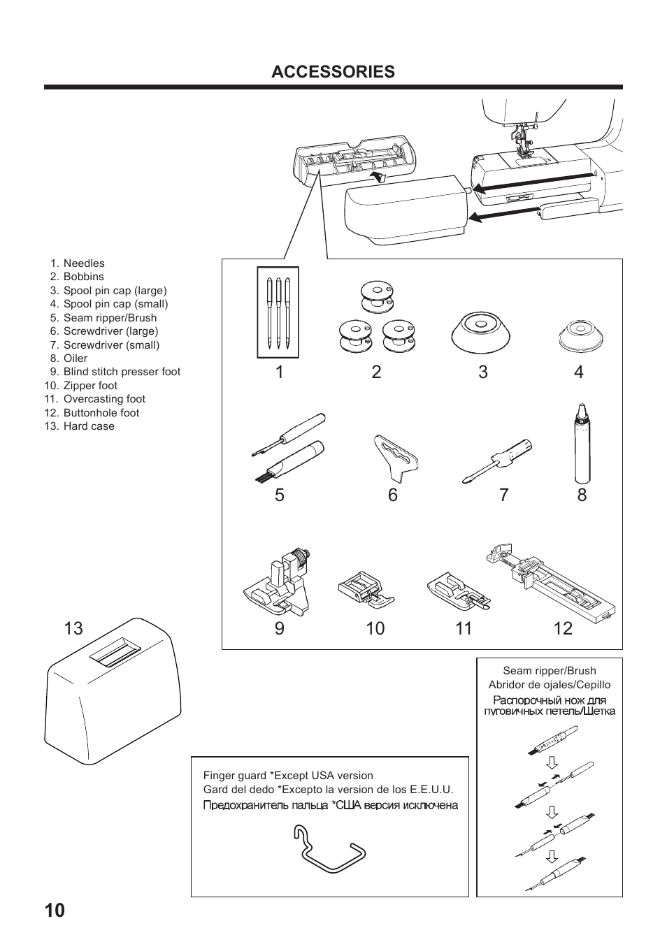 Juki HZL-35Z User Manual | Page 10 / 76