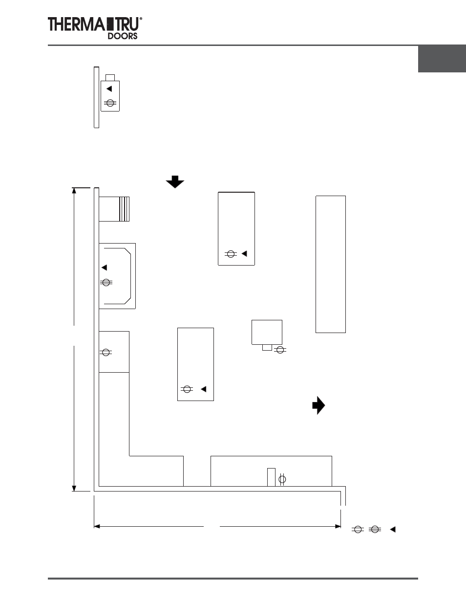 Shop layout | Therma-Tru SHOP 2 Equipment and Facilities - U1 Revised User Manual | Page 7 / 9